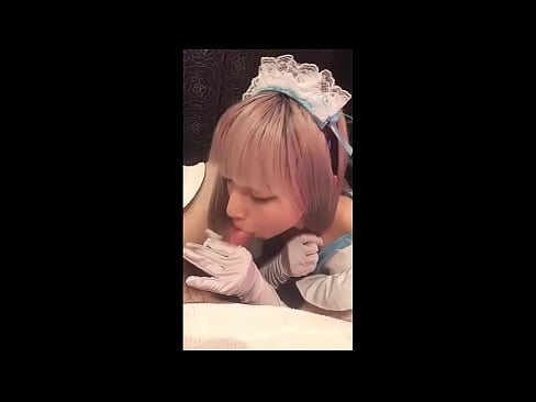 ❤️ Јапански идол [маиука], костим француске собарице, први део, пушење и дркање са лосионом ☑ Секс видео код нас sr.libporno.ru ❌